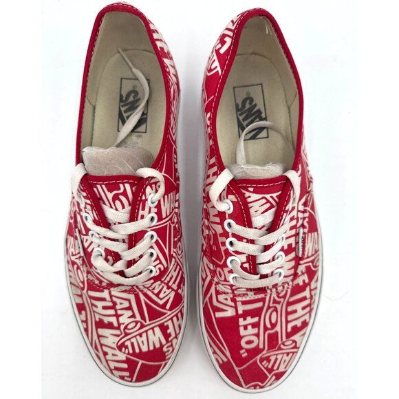 VANS Men’s Doheny OTW Repeat R&W Logo Print Skateboard Shoes Sneakers Size 10 - Picture 2 of 10